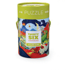 DINOSAURS THIRTY SIX PUZZLE