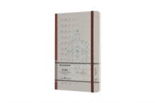 TIME PLAIN NOTEBOOK BROWN