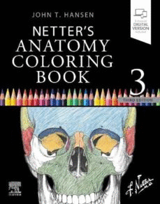 NETTER´S ANATOMY COLORING BOOK.(3RD EDITION) 2021