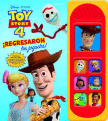 LIBRO MUSICAL 7 BOTONES TOY STORY 4