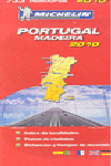 PORTUGAL MADEIRA MAPA MICHELIN 2010 733