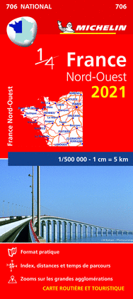 MAPA NATIONAL FRANCIA NORD-OUEST 2021
