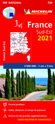MAPA NATIONAL FRANCIA SUD-EST 2021