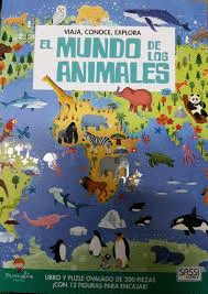 EL MUNDO DE LOS ANIMALES (LIBRO PUZLE)