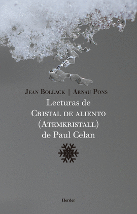 LECTURAS  DE CRISTAL DE ALIENTO (ATEMKRISTALL) DE PAUL CELAN
