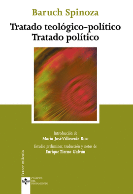 TRATADO TEOLÓGICO-POLÍTICO/ TRATADO POLÍTICO