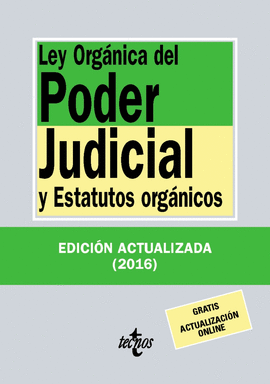 LEY ORGÁNICA DEL PODER JUDICIAL (2016)