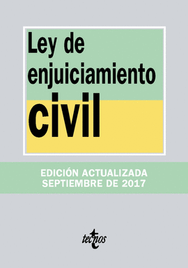 LEY DE ENJUICIAMIENTO CIVIL (2017)