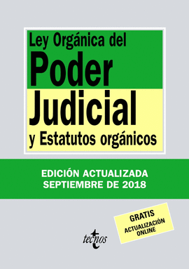 LEY ORGÁNICA DEL PODER JUDICIAL (2018)