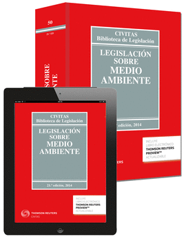 LEGISLACIÓN SOBRE MEDIO AMBIENTE (PAPEL + E-BOOK)