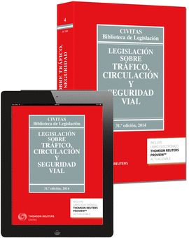 LEGISLACIÓN SOBRE TRÁFICO, CIRCULACIÓN  Y SEGURIDAD VIAL (PAPEL + E-BOOK)