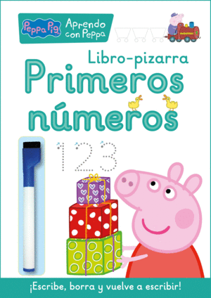 PRIMEROS NÚMEROS (LIBRO-PIZARRA) (PEPPA PIG. CUADERNO DE ACTIVIDADES)
