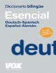 DICCIONARIO ESENCIAL ALEMAN-ESPAÑOL-ALEM