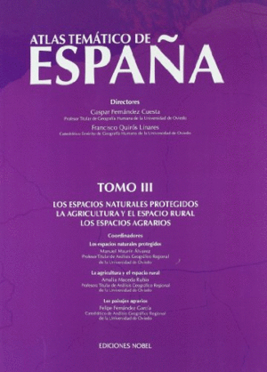 ATLAS TEMÁTICO DE ESPAÑA. TOMO III