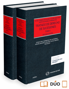 TRATADO DE DERECHO DE SUCESIONES (TOMO I Y II) ( PAPEL + E-BOOK )