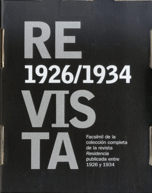 ESTUCHE REVISTA RESIDENCIA 1926-1934