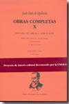 OBRAS COMPLETAS TOMO X