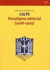 CALPE. PARADIGMA EDITORIAL 1918-1925
