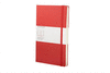 RULED CLASSIC RED NOTEBOOK LARGE