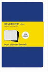 SQUARED CAHIER JOURNAL X-LARGE, BLUE
